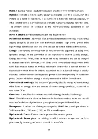 Hydro Power Generation Process Hydroelectric Power Generation and working | PDF