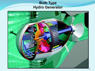 Bulb Type
Hydro Generator
45
 