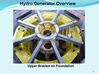 Hydro Generator Overview
Upper Bracket on Foundation
61
 