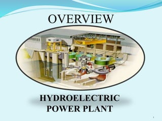 OVERVIEW
HYDROELECTRIC
POWER PLANT
1
 