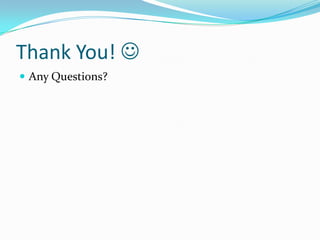 Thank You!  Any Questions?