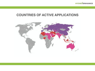 COUNTRIES OF ACTIVE APPLICATIONS
salts in soil
 