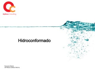 Hidroconformado

Fernando Ohárriz
OPTIMUS CONSULTING SL

 