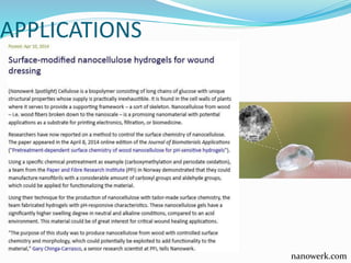 APPLICATIONS
nanowerk.com
 