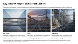 Hydrogen Production Plant Project Report and Cost Analysis | PPTX