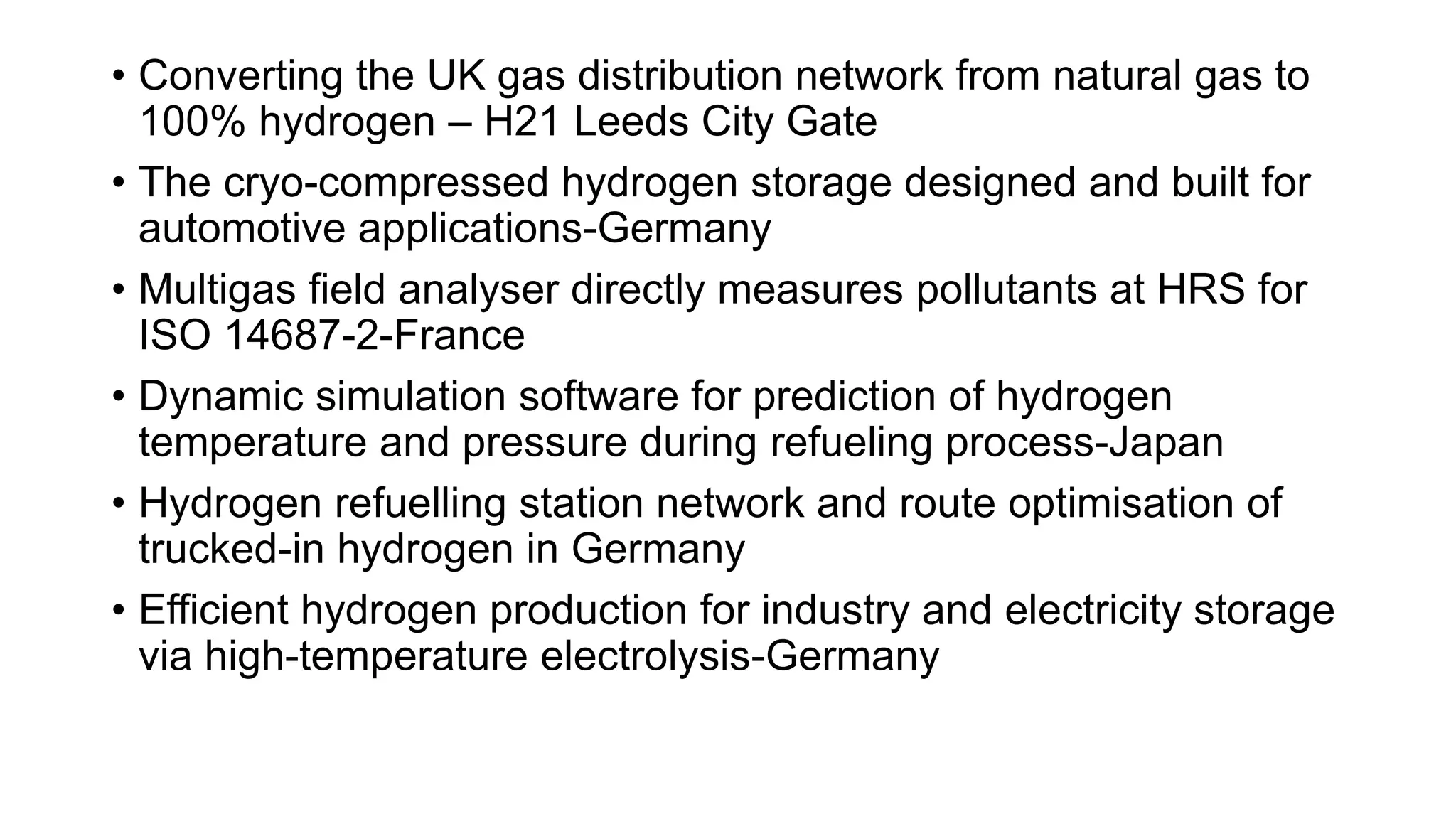 Hydrogen as a fuel in future | PPTX