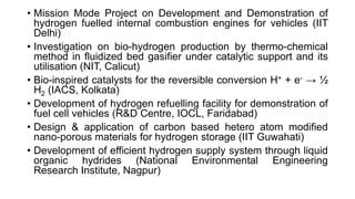 Hydrogen as a fuel in future | PPTX