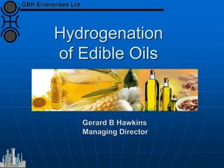 Hydrogenation
of Edible Oils
 