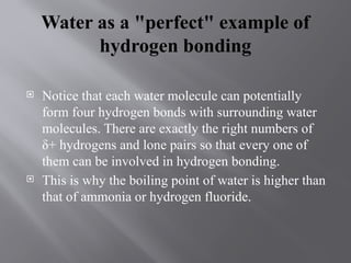 HYDROGEN BONDING in organic chemistry.pptx