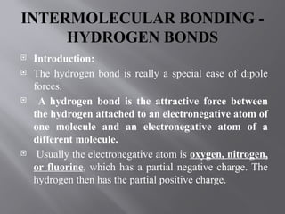 HYDROGEN BONDING in organic chemistry.pptx