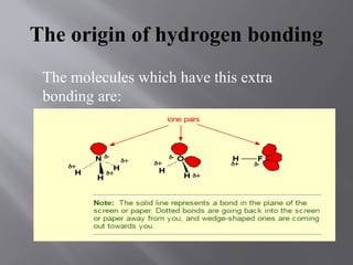 HYDROGEN BONDING in organic chemistry.pptx