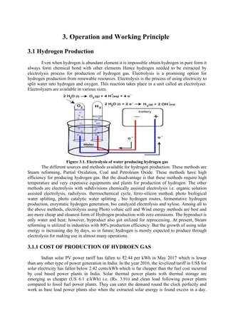 Hydrogen Fuel Cell (Case Study) | PDF