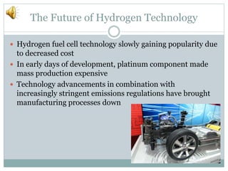 Hydrogen Fuel Cell Technology in Automotive Applications | PPTX