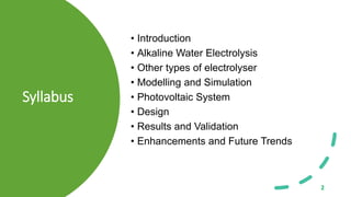 Hydrogen Production from Solar Energy .pptx