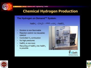 Sustainable Energy Science and Engineering Center
Chemical Hydrogen Production
 