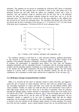 Hydrogen storage | PDF