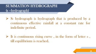HYDROGRAPH AND HYDROLOGICAL ANALYSIS.ppt