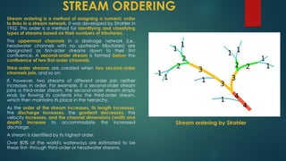 First Order Channels Comprehensive Overview of Hydrological Processes and the Water Cycle | PDF