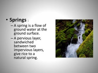 Hydrologic cycle & groundwater | PPTX