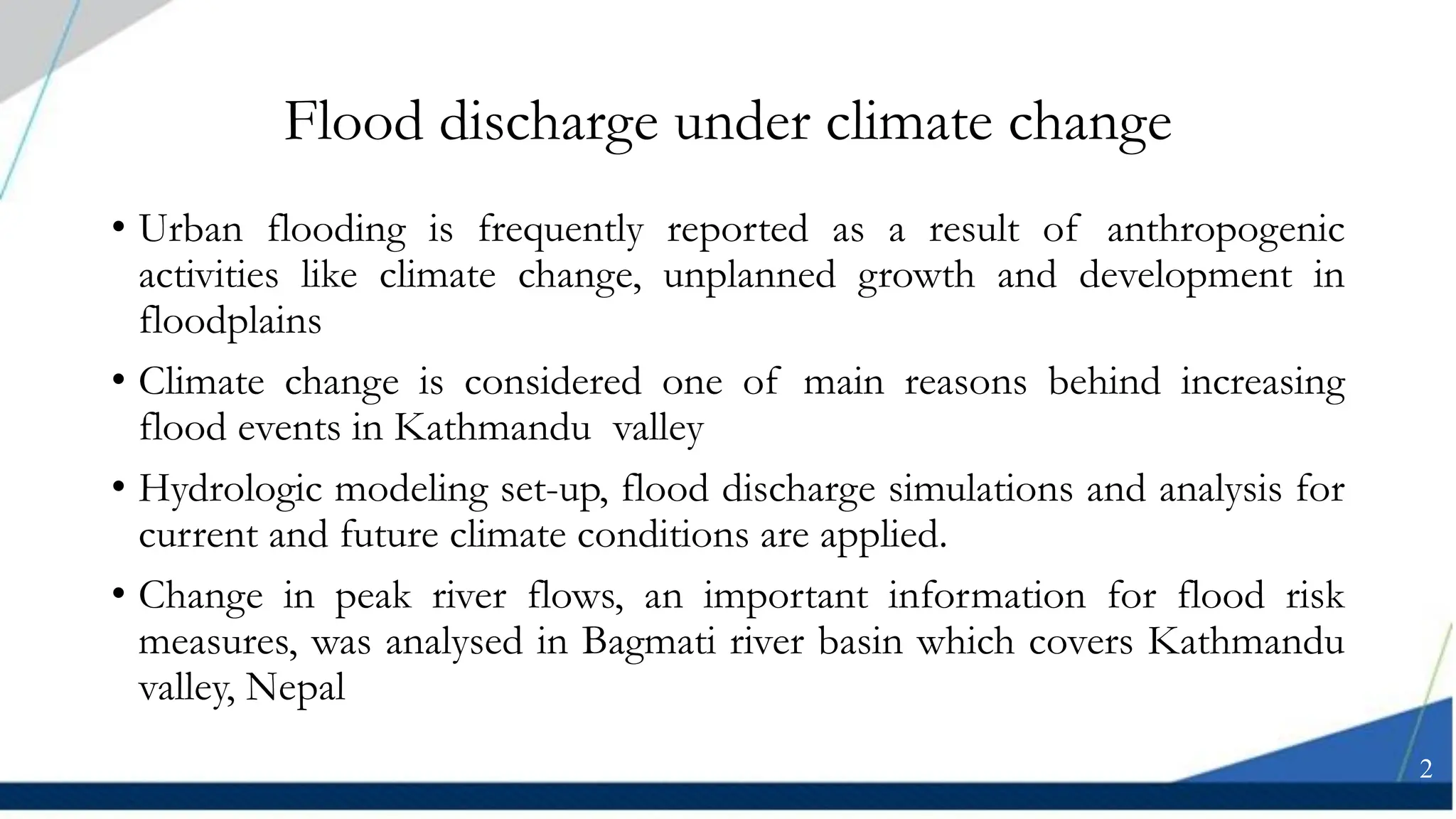 Hydrologic Modeling and Flood frequency analysis under climate change.pdf