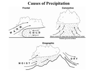 Causes of Precipitation 