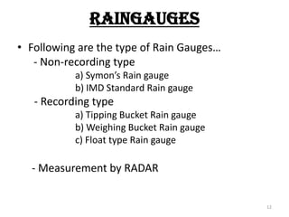 Introduction to Hydrology, Stream Gauging | PDF