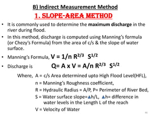 Introduction to Hydrology, Stream Gauging | PDF