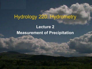Recording of DataPaper ChartsSimplest methodChart moved by spring or electronically driven clock past penPen moves with weight/float etcTwo TypesDrum - rotatesStrip - moves past penCharts then “digitised”