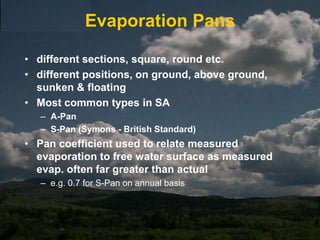 Liebenbergsvlei Hydrometeorological Network