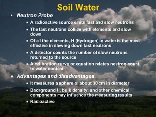 natural vegetation surrounds (not tar etc)