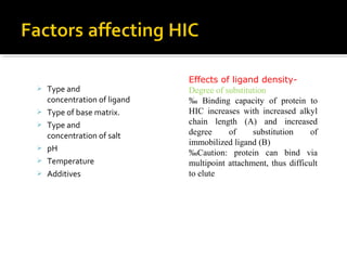 Hydrophobic interaction chromatography (1) | PPT