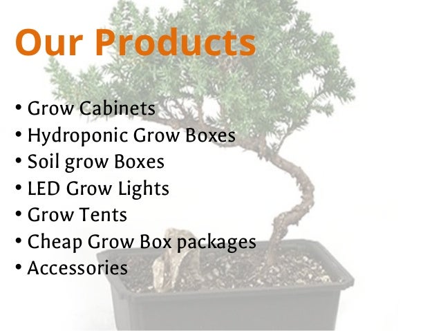 Purchase Affordable Grow Boxes