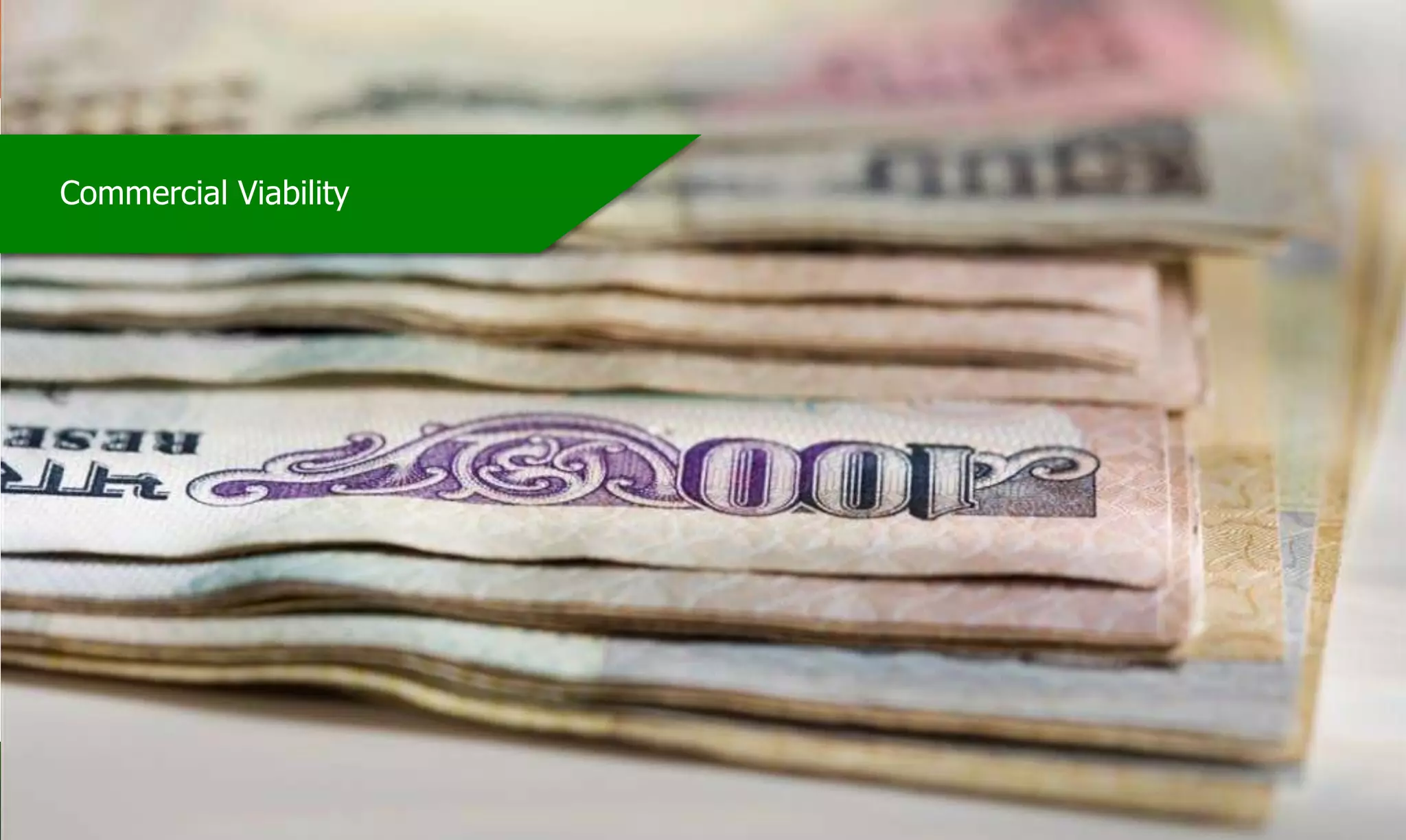 Private & ConfidentialCopyright of HGTIPL, India
Commercial Viability
 