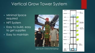Small Hydroponic Grow Tower
 