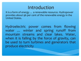 Hydropower | PPT
