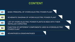 Hydroelectric power plant, hydro power plant ppt hydro powerplant pdf ...