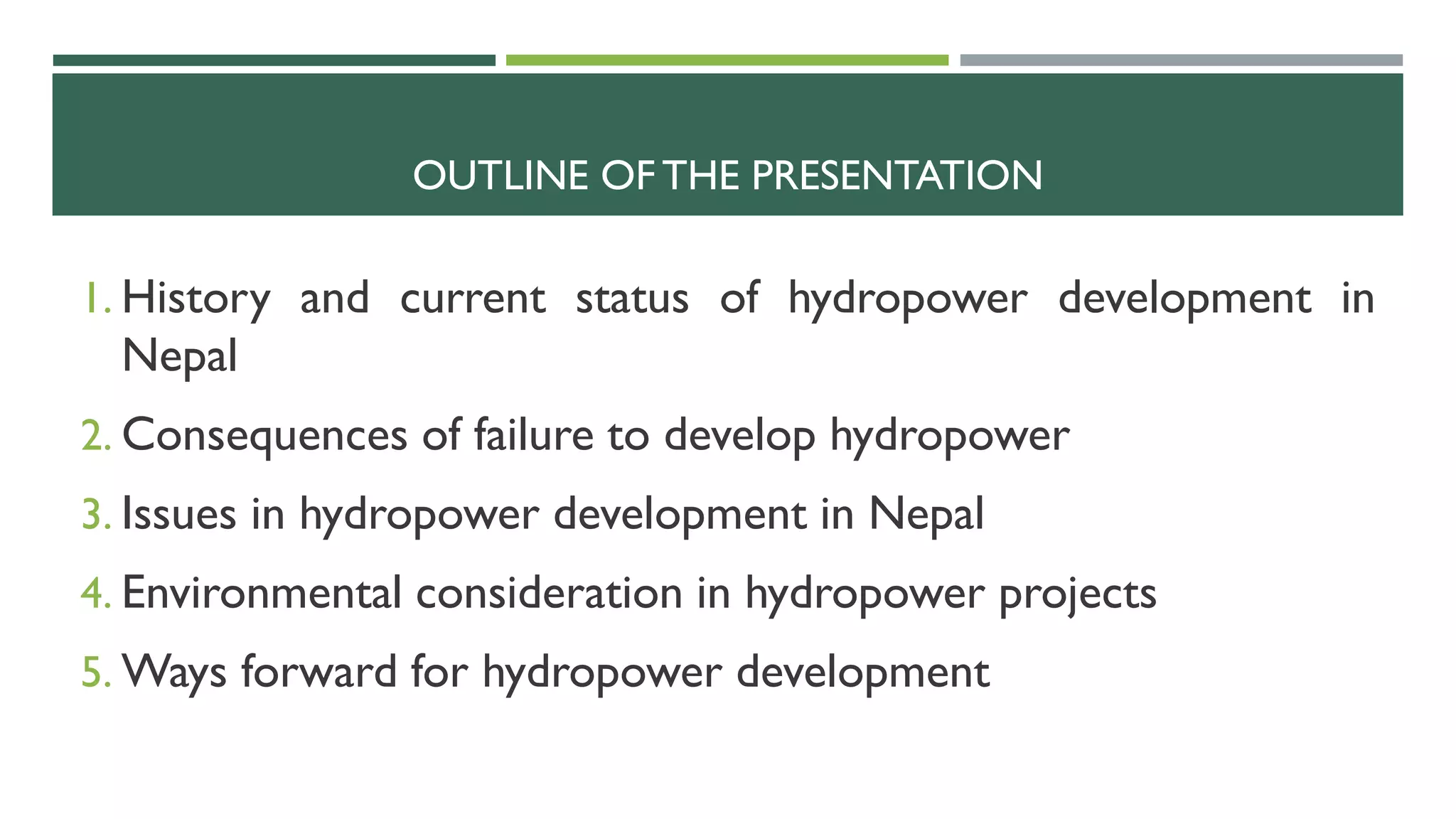HYDROPOWER DEVELOPMENT IN NEPAL | PDF