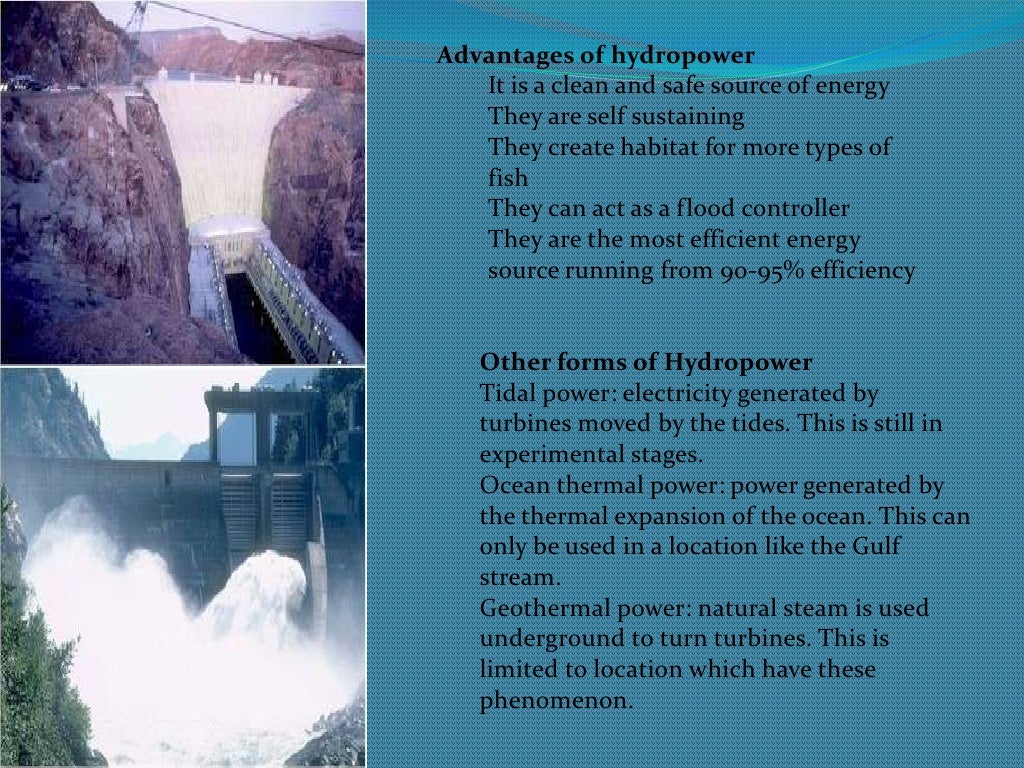 master thesis on hydropower
