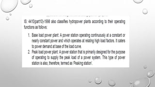 Hydro power plant | PPTX