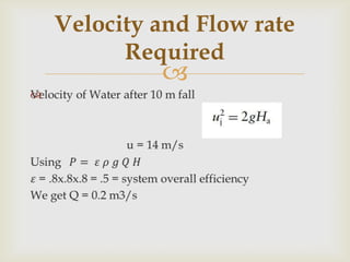 

Velocity and Flow rate
Required
 