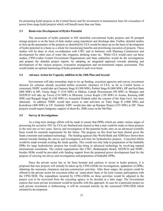 Hydro power policies and guidelines | PDF