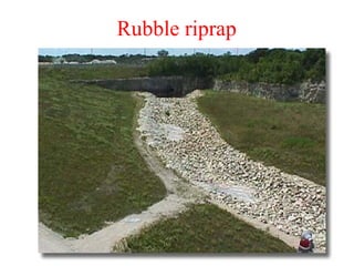 Rubble riprap
 