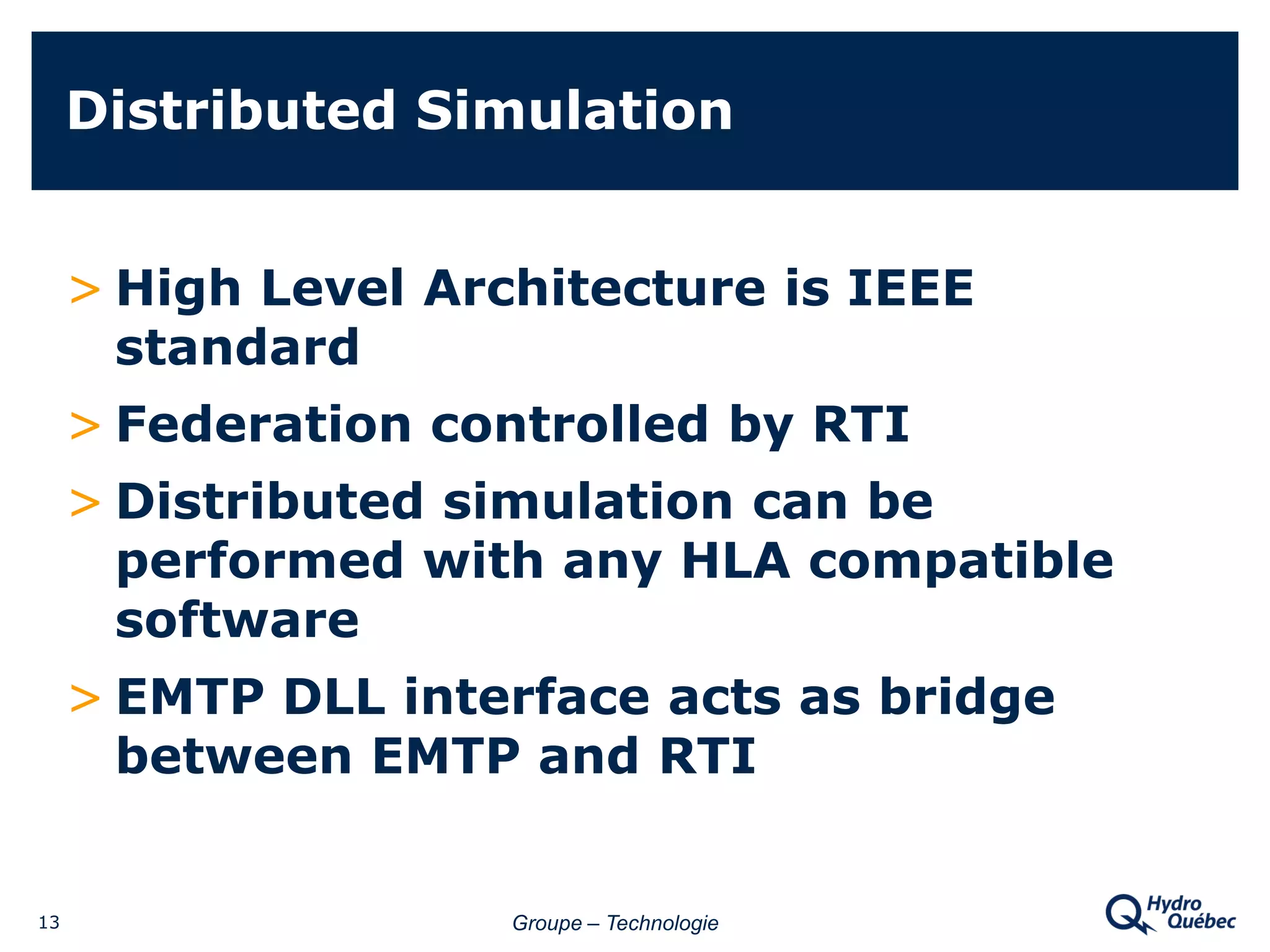 Hydro Quebec Roumy Interfacing Emtp Rv Withothersoftware Using C++