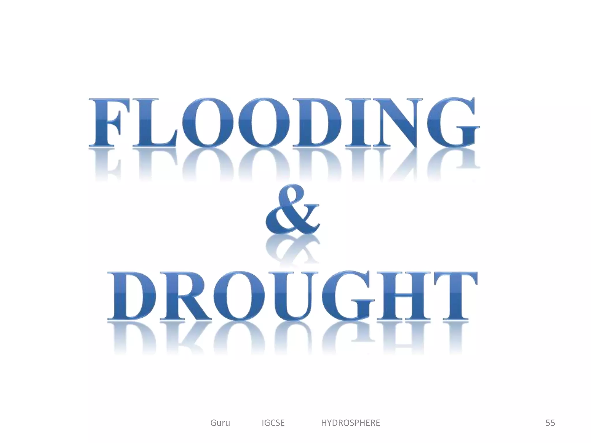 55Guru IGCSE HYDROSPHERE
 