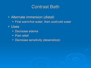 Hydrotherapy | PPT