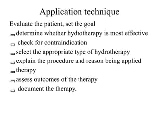 Hydrotherapy Rvt File Hydrotherapy | PDF
