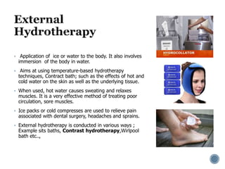Hydrotherapy Rvt File Hydrotherapy | PPTX