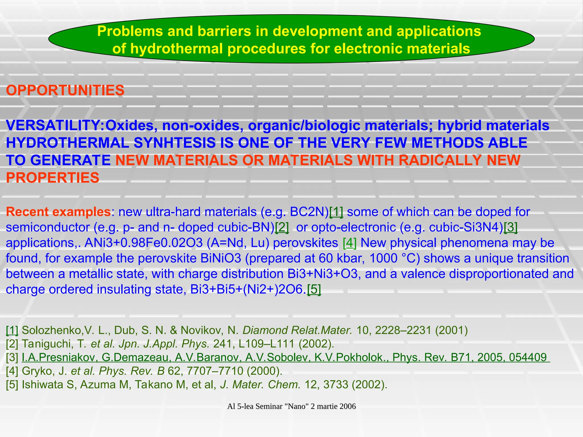 hydrothermal sunthesis.ppt...................... | PPT