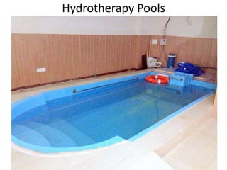 Hydrotherapy Pools 
 