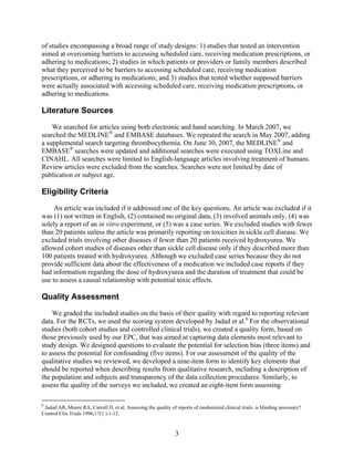 Hydroxyurea for the treatment of sickle cell disease2 | PDF